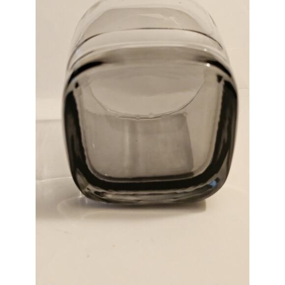 Set Of Four VINTAGE Libbey Carrington Whiskey Glasses Smokey Gray - Picture 4 of 8